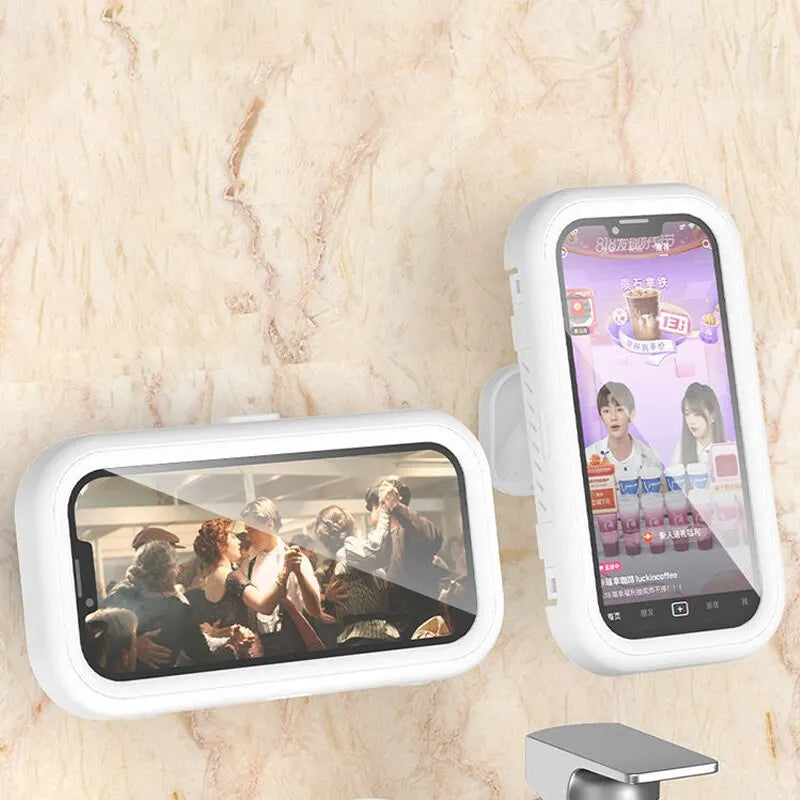 Waterproof Shower Phone Holder – 360°